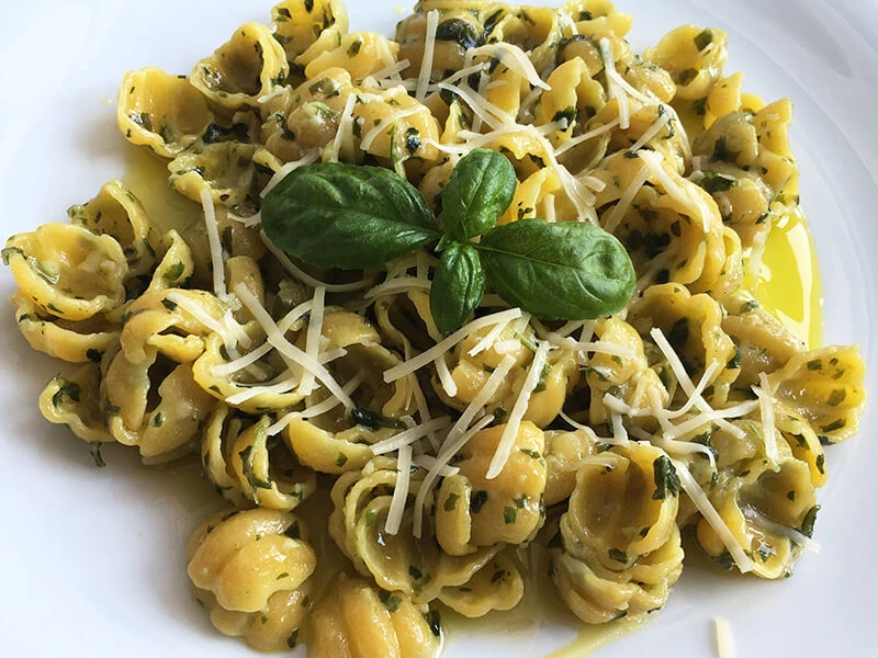 Pesto z makaronem