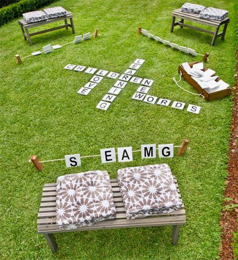 Scrabble - wersja ogrodowa