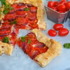 Tarta z pomidorami i serkiem