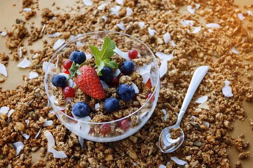 Domowa fit granola.