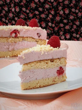 Keto tort malinowy – urodzinowy :) (Paleo, LowCarb)