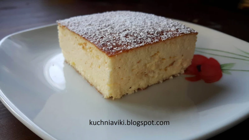 Sernik śmietankowy jak ptasie mleczko