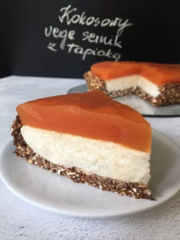 VEGE SERNIK KOKOSOWY Z TAPIOKĄ I PAPAJĄ