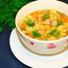 Zupa grochowa z bekonem