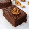 Brownie z bananami i orzechami włoskimi