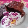 Migdałowe brownies