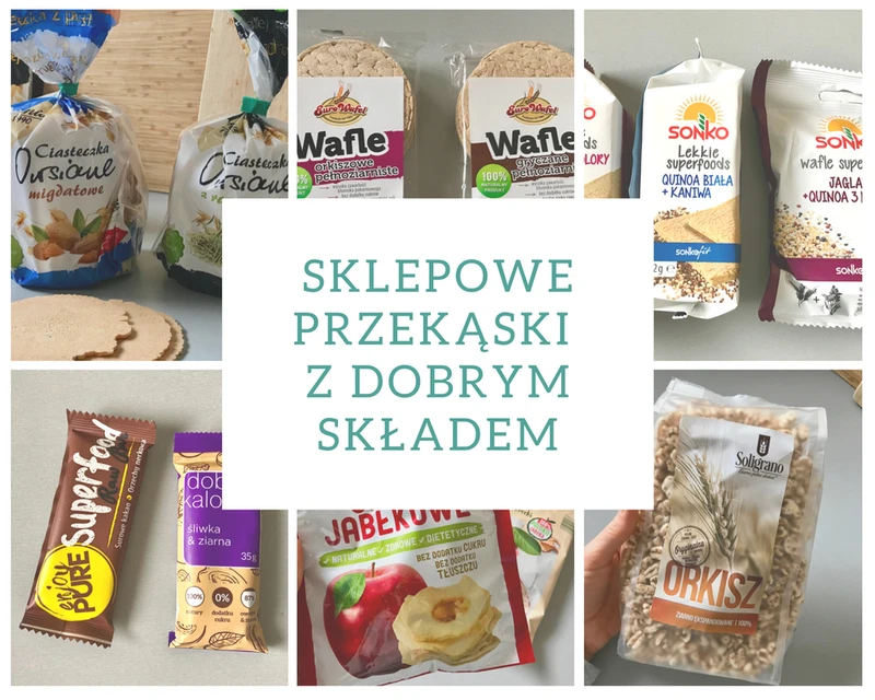 Gotowe przekąski dla dzieci z dobrym składem