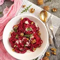 Spaghetti z burakiem