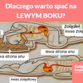 Dlaczego warto spać na LEWYM BOKU?