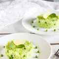 RISOTTO Z GROSZKIEM I MIĘTĄ