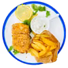 Pieczone fish and chips - Niedzielny kucharz
