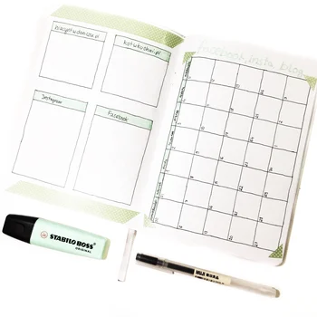 Bullet journal listopad '17