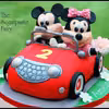Torcik z myszką Mini i Mickey