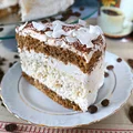 Tort kawowo - kokosowy