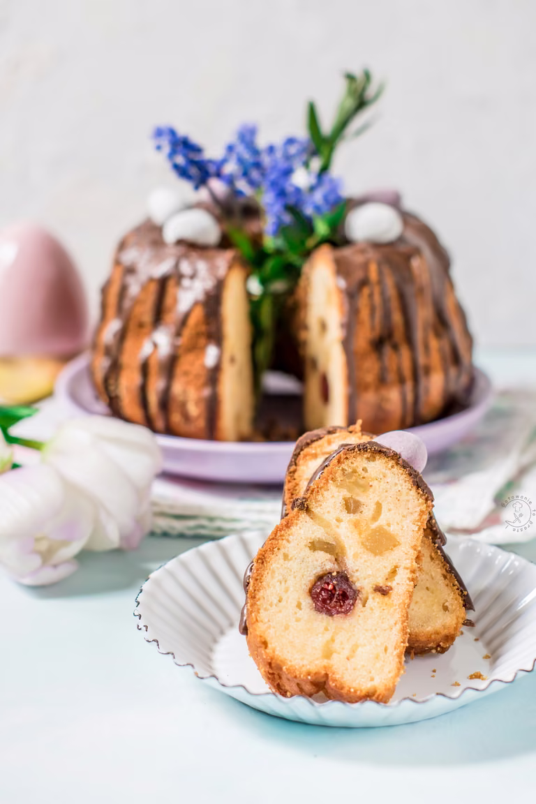 Babka Na Syropie Z Pod Brzoskwiń