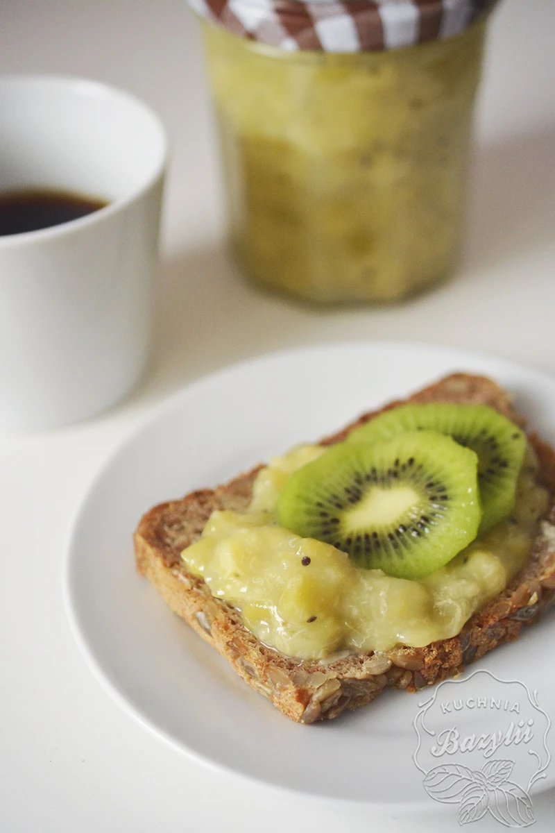 Pyszny dżem z kiwi i bananów