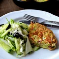 frittata z brokułem i szynką na ekspresowy obiad