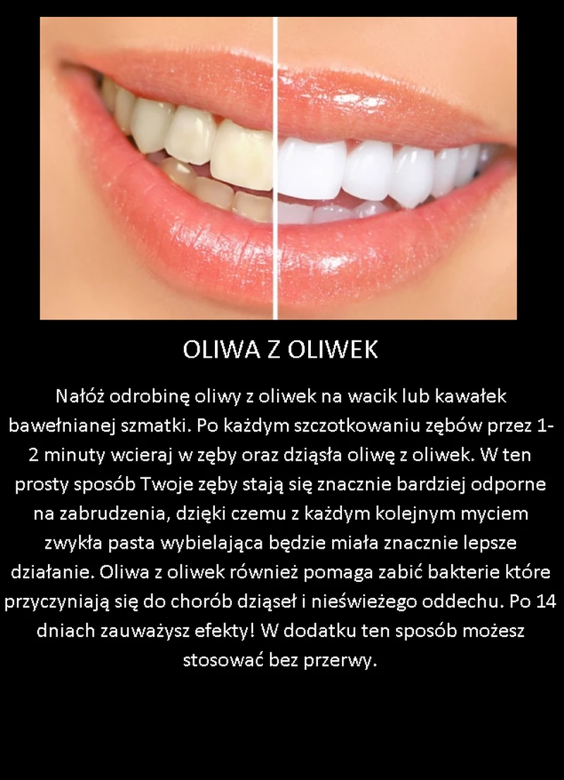 Niezwykły trik na bielsze zęby w ciągu 14 dni