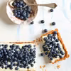 Tarta borówkowa z kremem maślankowym