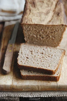 Chleb żytnio-gryczany na zakwasie