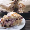 Beza jagodowa z mascarpone