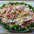 Sałatka z pierożkami ravioli