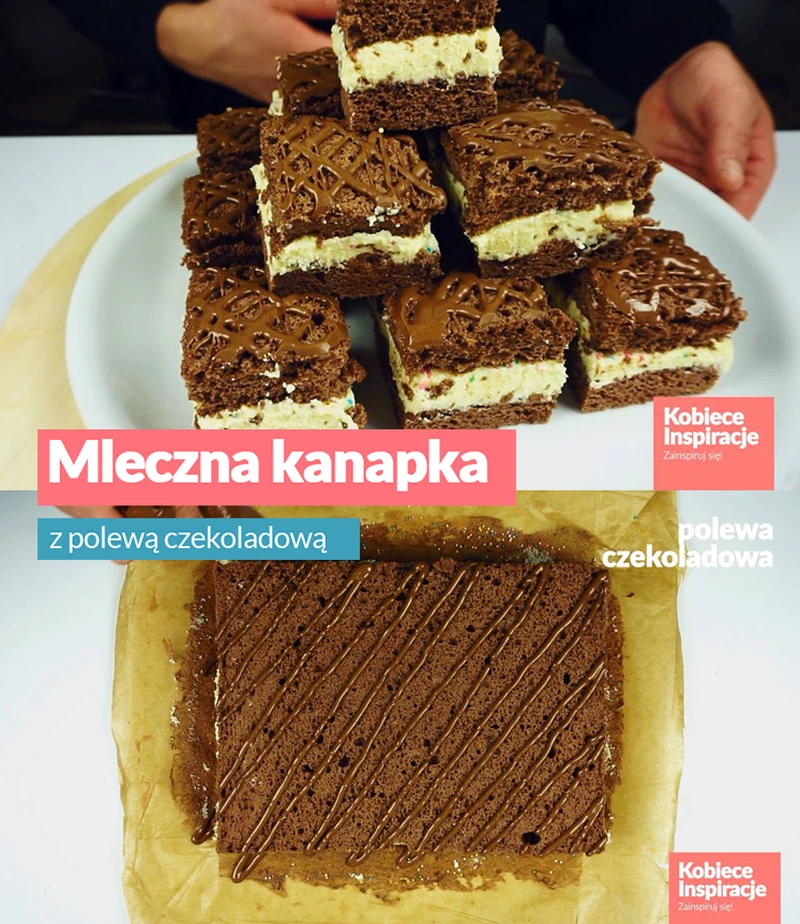Ciasto mleczna kanapka