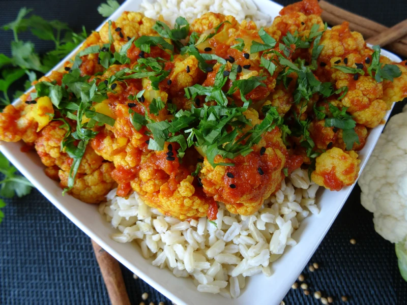 Curry z kalafiora