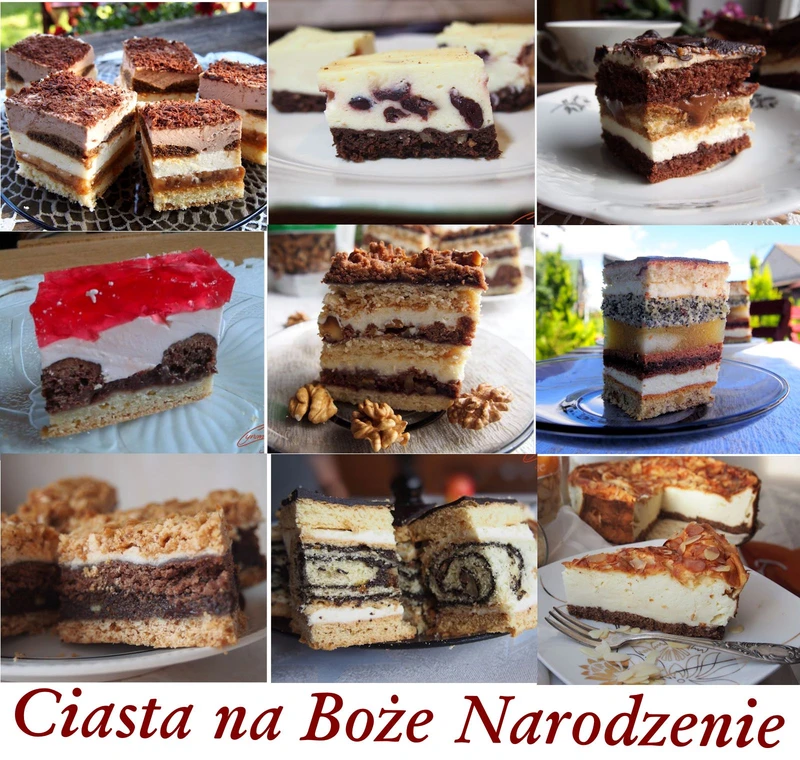 Ciasta na Boże Narodzenie