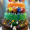 Torcik m&ms