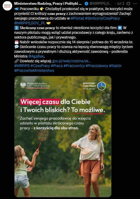 Zdjęcie Nawet 20 tys. zł dofinansowania na osobę w ramach nowego programu! Nabór wniosków rusza już 14 sierpnia #1