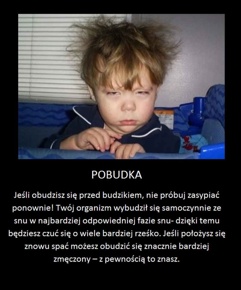 Nie rób tego z rana!