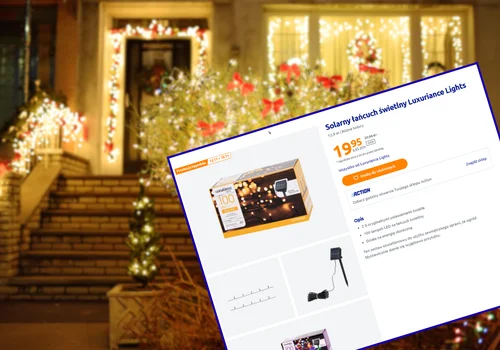 Ten łańcuch solarny z Action za 20 zł to świetna opcja na jesienny klimat i Święta! Boski balkon lub ogród za grosze i zero rachunków za prąd