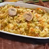 Zrazy z mozzarellą w młodej kapuście