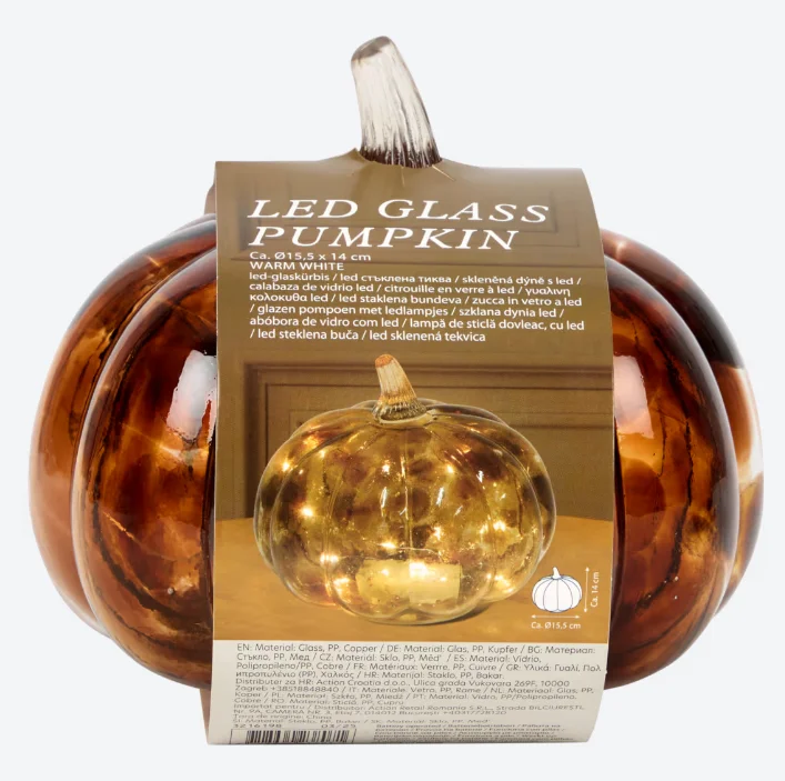 Zdjęcie Te szklane lampki LED z Action na 24 zł zrobią furorę w mieszkaniu! Bez kabli, jesiennie motywy, a efekt jak z katalogu! #2