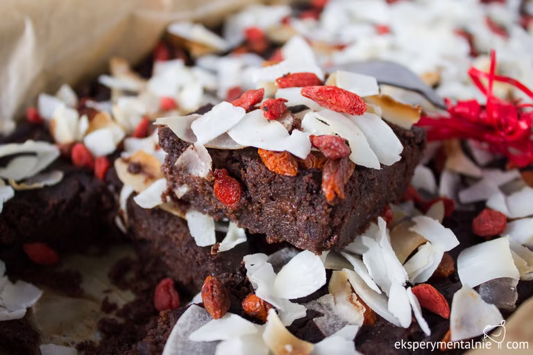 Brownie z kaszy jaglanej