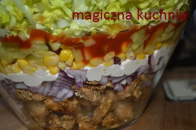 Sałatka kebab