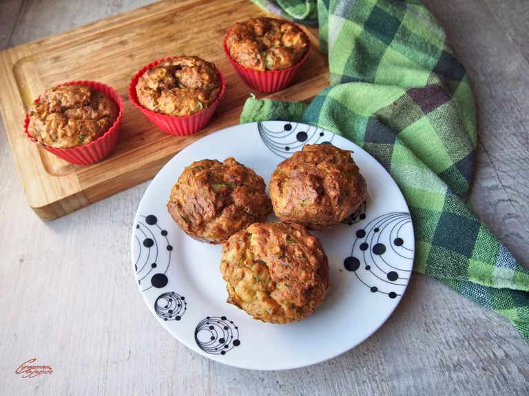 Muffiny z cukinii