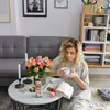 CAPPUCCINO NA MLEKU SOJOWYM Z PYŁKIEM PSZCZELIM.