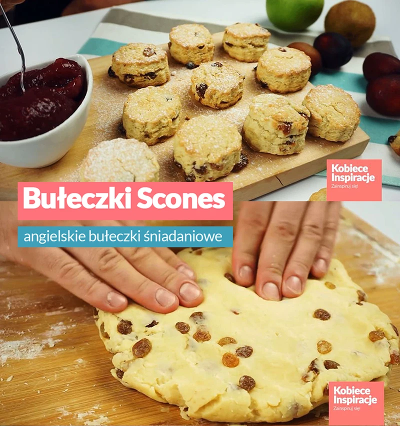 Bułeczki Scones - angielskie bułeczki śniadaniowe