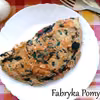 Pełnoziarnisty omlet z botwinką, szpinakiem i łososiem