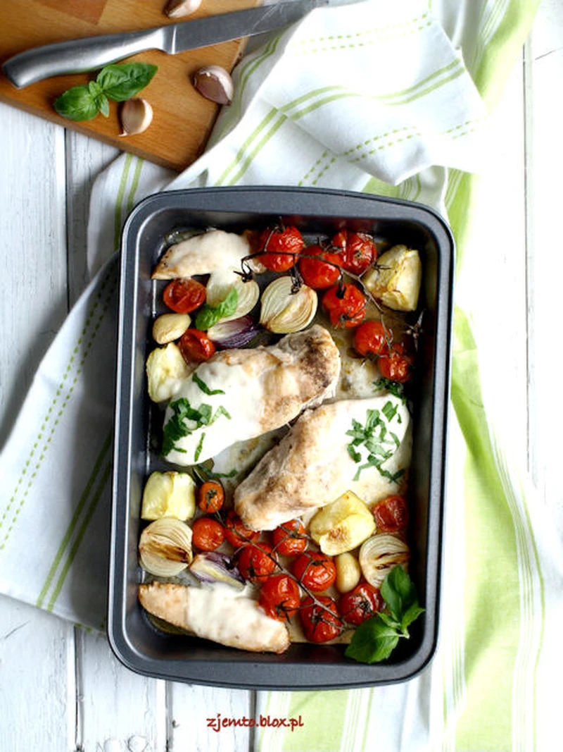 Kurczak caprese
