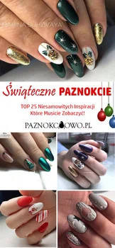 Świąteczne Paznokcie – TOP 25 Niesamowitych Inspiracji Które Musicie Zobaczyć!