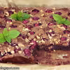 Brownie z malinami, orzeszkami i korzenną nutą