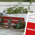 Uwaga na fałszywe alerty RCB! Oszuści działają w czasie powodzi – nie klikaj w linki