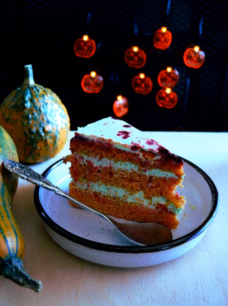 PROSTY MINI TORT W KLIMACIE HALLOWEEN