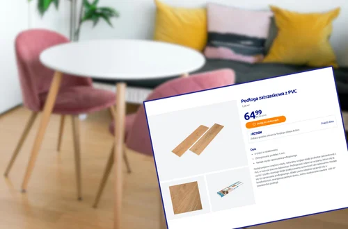 Te panele z podkładem z Action za 65 zł odmienią salon w godzinę! Ciepły odcień dębu, idealne do podłogówki i położysz je sama