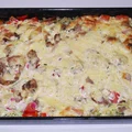 Zapiekanka z pieczoną kaczką