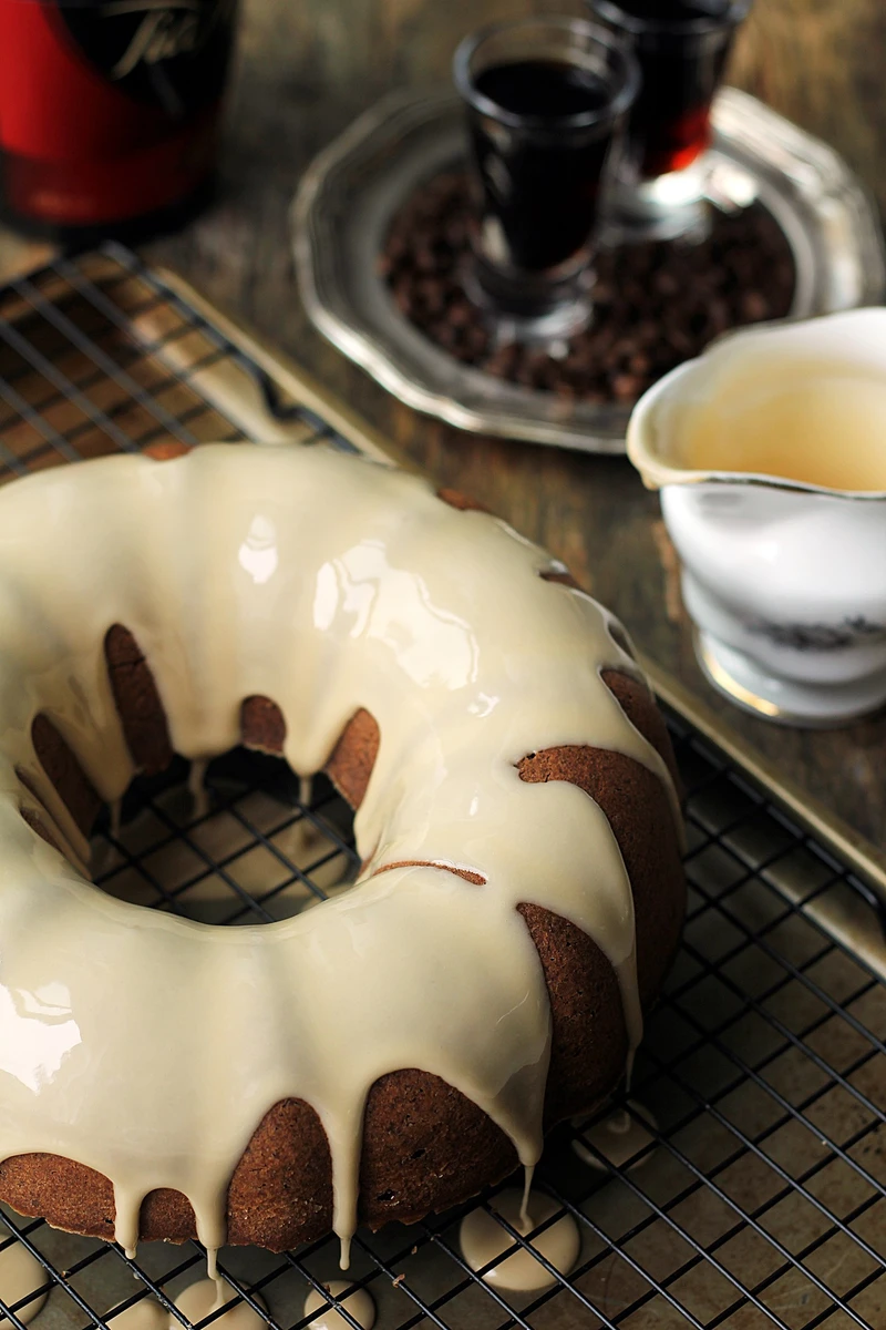 Aromatyczna babka kawowa z wódką