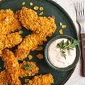 Pieczone nuggetsy z indyka